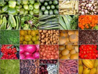 Greek fruits and vegetables